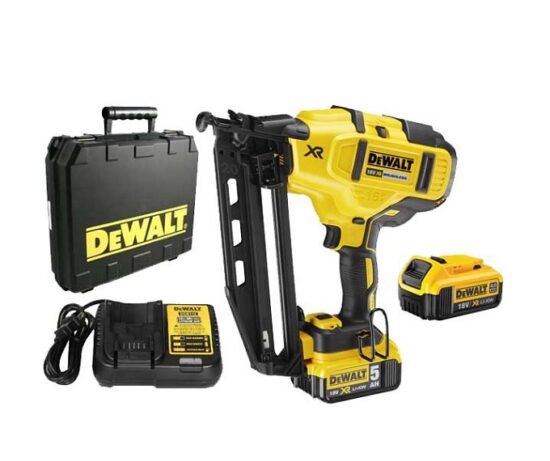 DeWalt DCN660P2 Cordless XR Brushless Second Fix Nailer 18V 2 x 5.0Ah Li-Ion