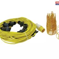 Faithfull Festoon Lights 10 ES Bulbs 110V 22m