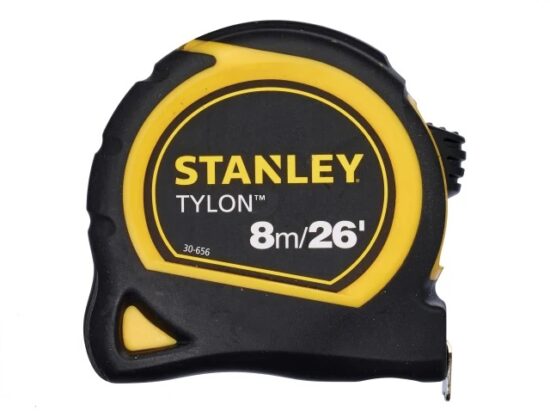 Stanley 030656 Tylon Pocket Tape 8m/26ft (Width 25mm)
