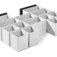 Festool 201124 Plastic containers Set 60x60/120x71 3xFT