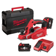 Milwaukee M18BP-402C M18 Compact Planer 2 x 4.0Ah Batteries