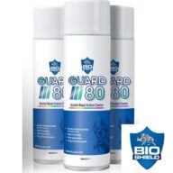 Bio Shield Guard 80 Alcohol Based 400ml Sanitiser Spray