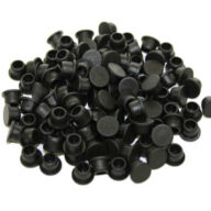 Lamello 335281 Clamex cover caps, 100 pcs 90°, RAL 9011, Black