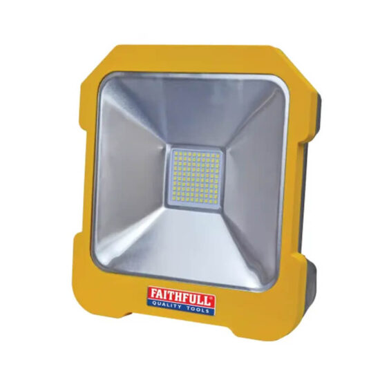 Faithfull FPPSLTL20L SMD LED Task Light with Power Take Off 20W