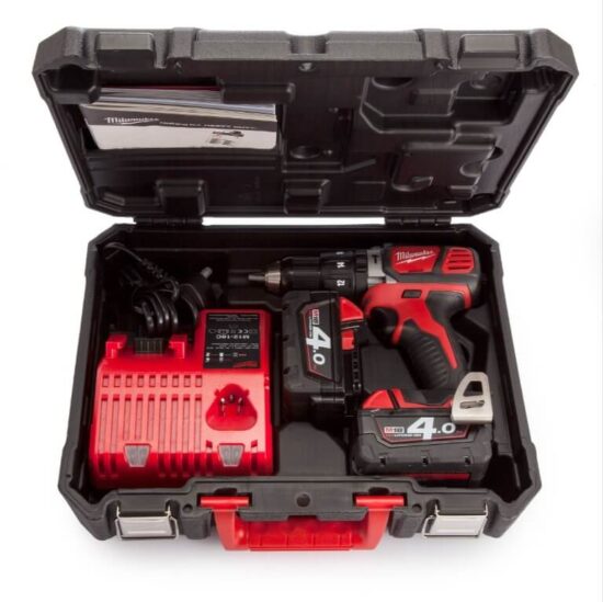 Milwaukee M18BPD-402C Combi Drill, Inc 2 x 4.0Ah Batteries - Image 2