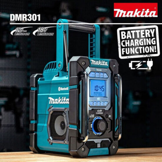 Makita DMR301 Job Site DAB/DAB+ Charger Radio - Image 4