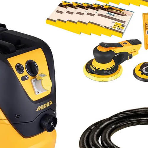 Mirka® DEROS 5650XCV & Dust Extractor 1230 M PC GB 110V Deco Solution Kit - Image 3