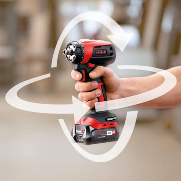 Mafell A12 Drill Driver c/w 2 x 4.0ah Batteries - Image 2