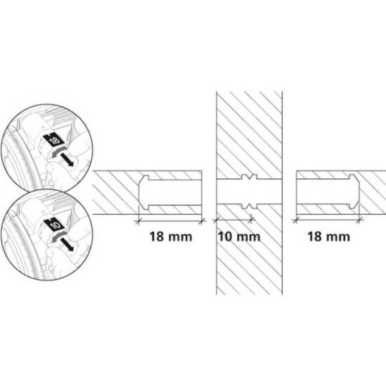 Lamello Tenso P-14 Starter Set, 300 pairs (incl. preload clip) - Image 2