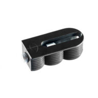 Lamello 186330 Cabineo 12 Dividing Panel Connector, Black 500PC