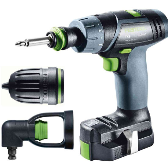 Festool 576103 Cordless Drill TXS 2,6-Set - Image 2