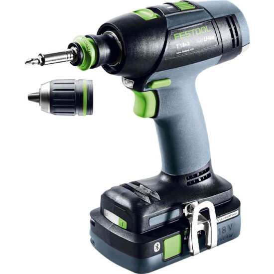Festool 576447 Cordless Drill T 18+3 HPC 4,0 I-Plus - Image 2