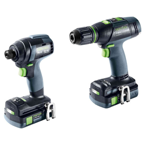 Festool 576493 Screwdriver & Drill Bit Set TID 18 C 3,1-Set T18 - Image 2