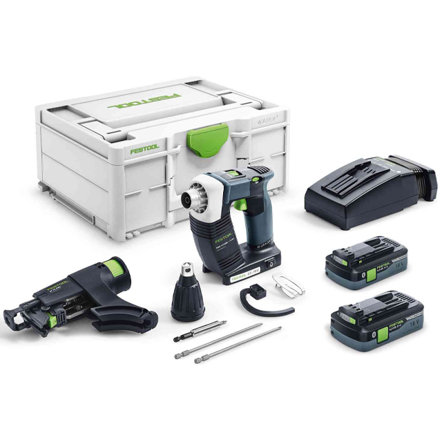 Festool 576499 Construction Screwdriver DuraDrive DWC 18-2500 HPC 4,0 I-Plus