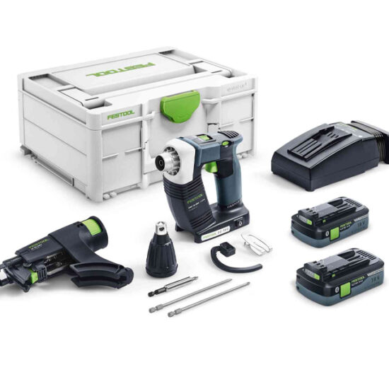 Festool 576503 Construction Screwdriver DuraDrive DWC 18-4500 HPC 4,0 I-PLUS