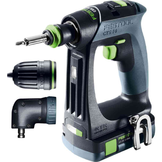 Festool 576886 Cordless Drill CXS 18C 3.0 Set - Image 2