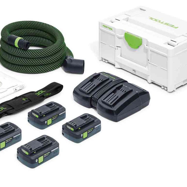 Festool 576945 Cordless Mobile Dust Extractor CLEANTEC CTLC SYS HPC 4,0 I-Plus - Image 2
