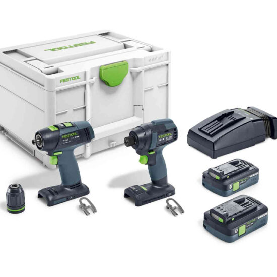 Festool 577245 Screwdriver & Drill Bit Set TID 18 HPC 4,0 I-Set T18