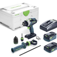 Festool 577652 Cordless Percussion Drill QUADRIVE TPC 18/4 5,0/4,0 I-Plus