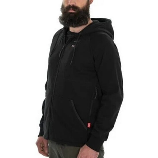Milwaukee M12HHBL4 Black Heated Hoodie, Battery Not Included.