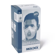 Moldex 2555 Respiratory Classic FFP3 Valved Mask, Pack Of 20