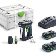 Festool 576436 Cordless Drill C 18 HPC 4,0 I-Plus