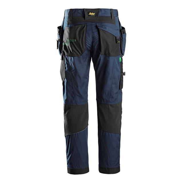 Snickers Workwear 6902 FlexiWork, 9504 Navy/Black Work Trousers+ Holster Pockets - Image 2
