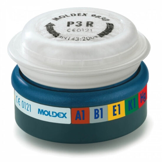 Moldex 743202, 7000 Series PreAssembled Mask in Resealable Box ABEK1 P3 R D - Image 2