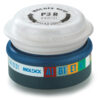 Moldex 9430 Respiratory ABEK1 P3 R Combined Filter for the 7000 / 9000 Series, Pack of 6 - Image 2