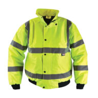 Hi-Vis Yellow Bomber Jacket