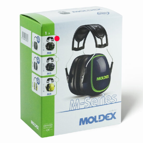 Moldex 613001 M6 M-Series Black Earmuffs - Image 2