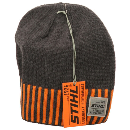 Stihl 0420140000 Grey/Orange Beanie - Image 2