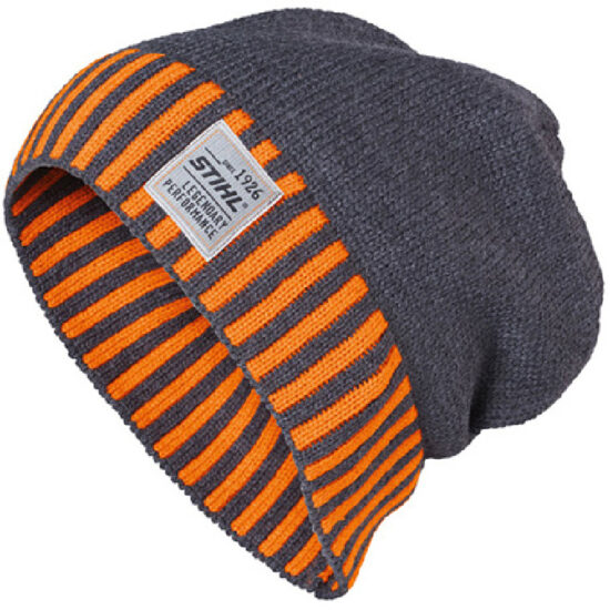 Stihl 0420140000 Grey/Orange Beanie