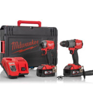 Milwaukee M18 FPP2A2-502X 18V 2x5Ah FUEL Drill/Driver Combination Twin Kit