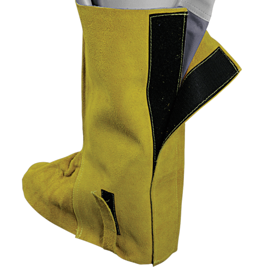 Parweld P3745 Panther Leather Spat, Protects Shoes and Trousers - Image 2
