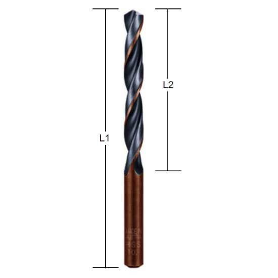 Alpen UK HSS Sprint Master Jobber Drill Bit, 3x33x61mm