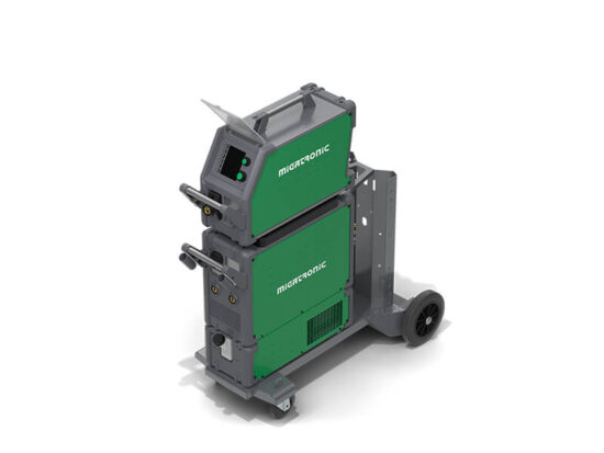 Migatronic Sigma One 400SV DCP. 1.0,1.2 10m Synergic Water Cooled Mig Welding Machine & MV400 Torch