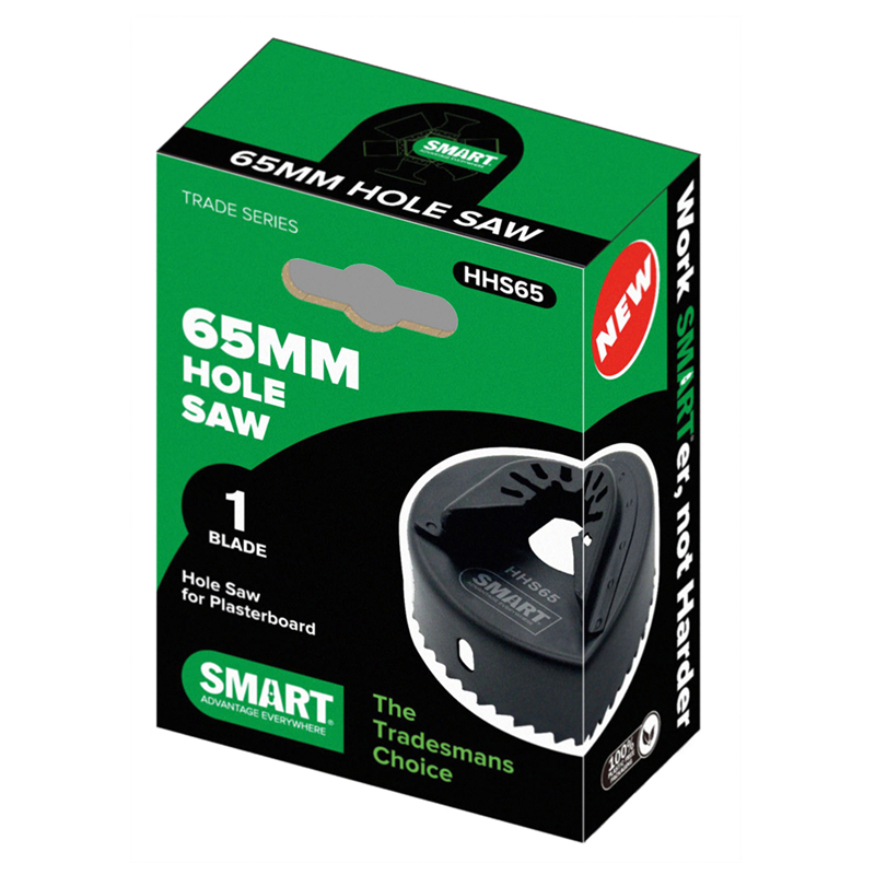 Smart HHS65 Universal 65mm Drywall Hole Saw