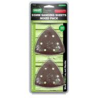 Smart HS93MIX50 Universal Mixed Grit 93mm Sanding Sheets – (50 Pack)