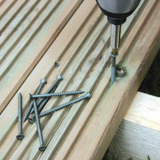 DECK-TITE® TFDS04550 PLUS 4.5 x 50mm Square Countersunk Screw - Stainless Steel Box Of 200 - Image 4