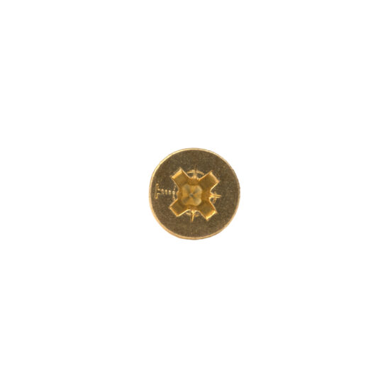 HINGE-TITE® TFHTB4540 4.5 x 40mm Pozi Countersunk Screw - Brass Box Of 50 - Image 3