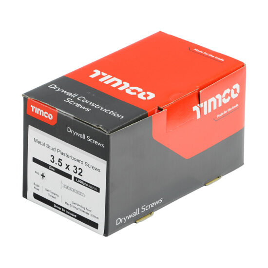 TimCo 00042PSDD 3.5 x 42 Bugle Head Self Drilling Drywall Screws - Image 2