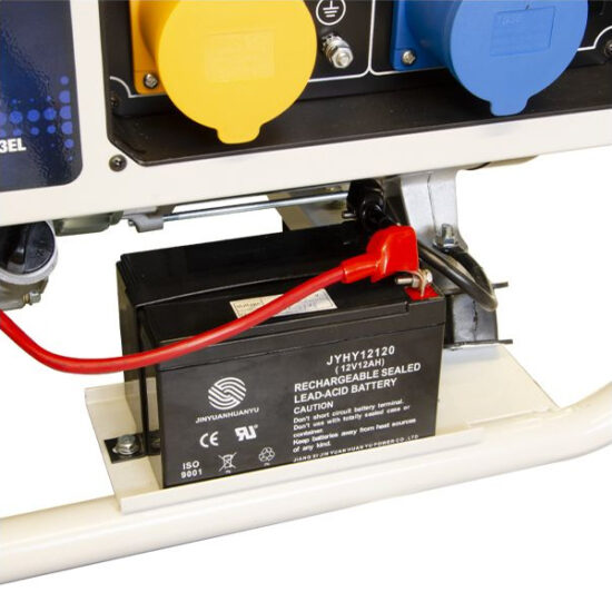 Jefferson JEFGENPET55EL 6.9kVA Petrol Generator (Electric Start) - Image 3