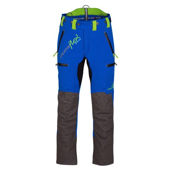 Arbortec Forestwear AT4060 Breatheflex Pro Chainsaw Trousers Design A Class 1 - Blue