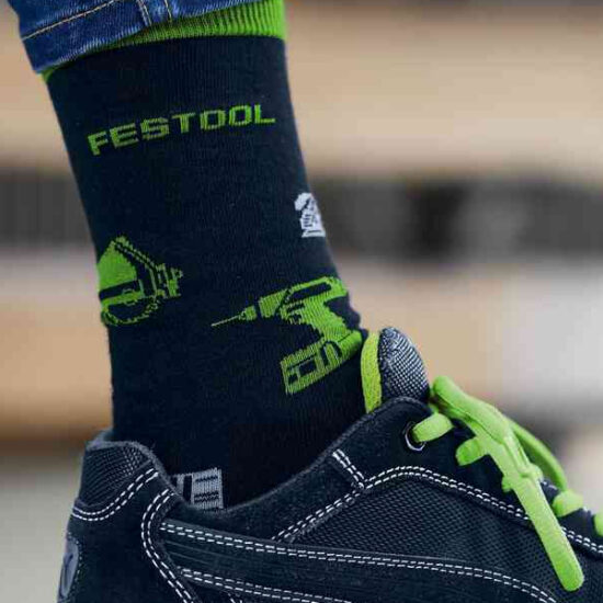 Festool 577315 Socks SOCK-FT1-L Twin Pack (EU 42-46) - Image 2