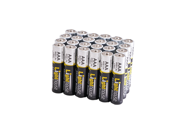 Lighthouse XMS23AAABATS Lighthouse AAA Alkaline Batteries 24 Pack