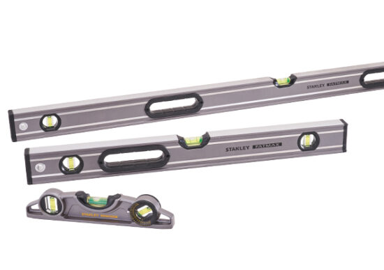 STANLEY® XMS23LEVELS3 STANLEY® FatMax® 3 Piece Pro Level Pack (120cm, 60cm & 25cm Torpedo)