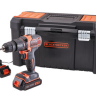 Black & Decker XMS23OPPCOM Black & Decker 18V Combi Drill with 2 x 1.5Ah Li-Ion Batteries
