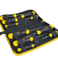 STANLEY® XMS23SCREW10 STANLEY® 10 Piece CUSHION GRIP™ Screwdriver Set in Wallet