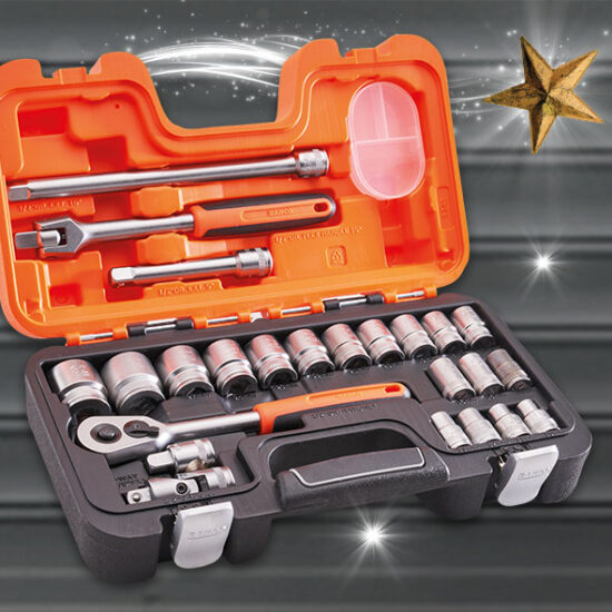 Bahco XMS23SOC12 Bahco 24 Piece 1/2in Drive Socket Set - Image 2